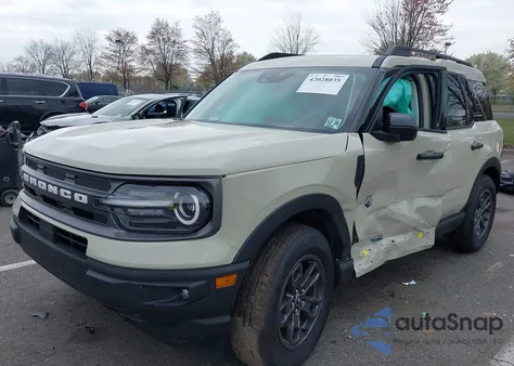 2024 Ford Bronco Sport Big Bend z USA, uszkodzony, nr VIN 3FMCR9B64RRF67202